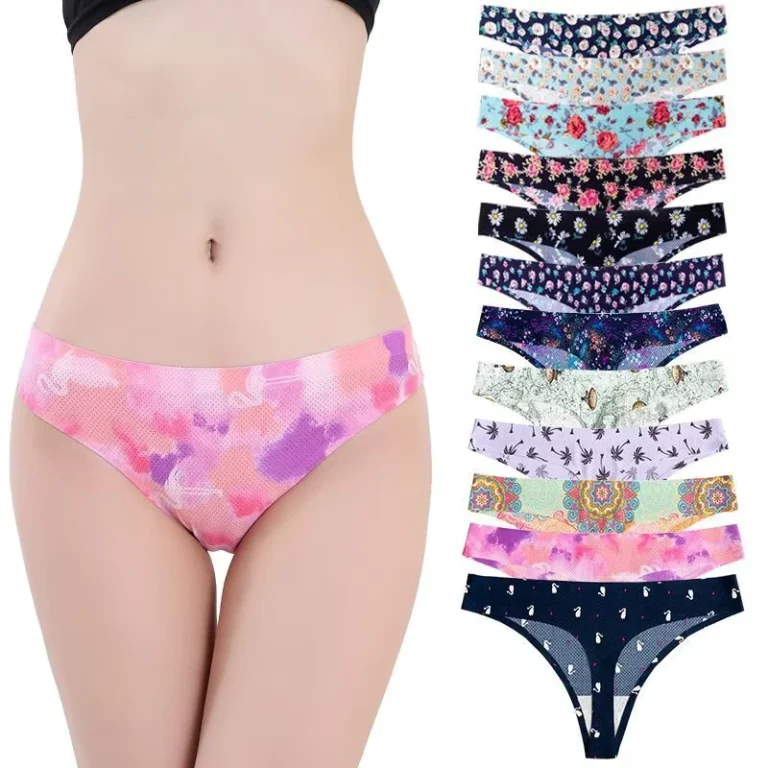 Seamless-Thong-Panties-Lightweight-No-Show-Stretch-T-Back-Underwear-Thongs-for-Women