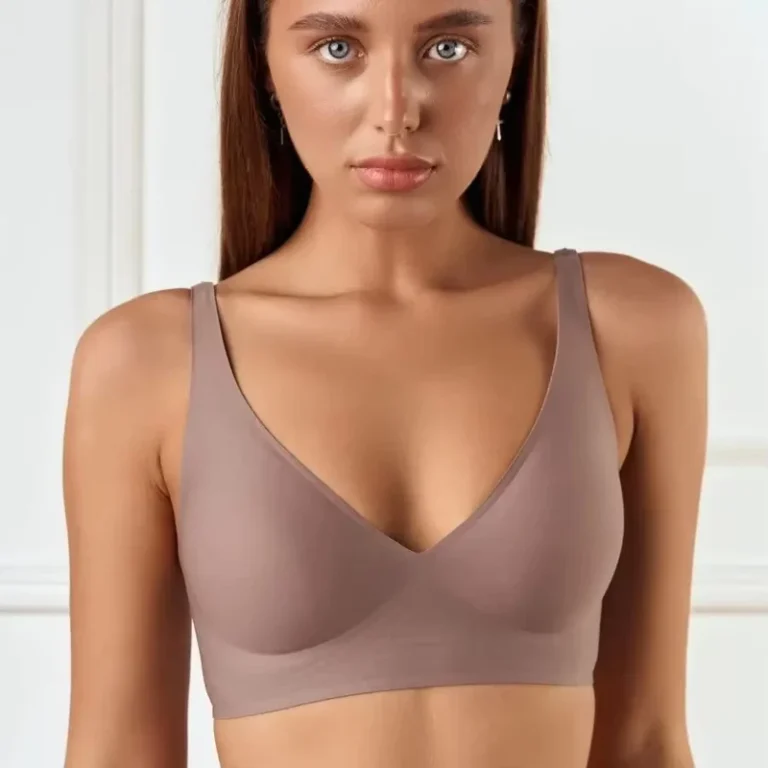 Seamless-Wire-Free-Push-Up-Bra-with-Jelly-Gel-Ribbon-Support-Invisible-Lightweight-Deep-V-Neck-Women-Comfortable-Bra