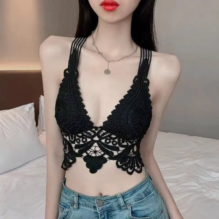 Sexy-Breathable-Short-Hollow-Backless-V-neck-Camisole-Chest-Pads-Womens-Tank-Top-Inner-Outer-Wear-Base-Layer-Casual-Summer-Thin