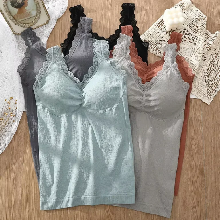 Sexy-Built-in-Bra-Tank-Top-Seamless-Underwear-Beauty-Back-Solid-Sleeveless-Long-Vest-Padded-Crop-Tops-Bandeau-Women-Camisoles
