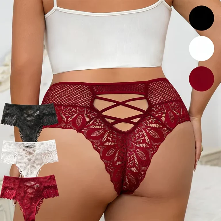 Sexy-Lace-Panties-Plus-Size-Womens-Underwear-Factory-Direct-Custom-Logo-OEM-Criss-cross-Briefs-Low-MOQ-Lingerie