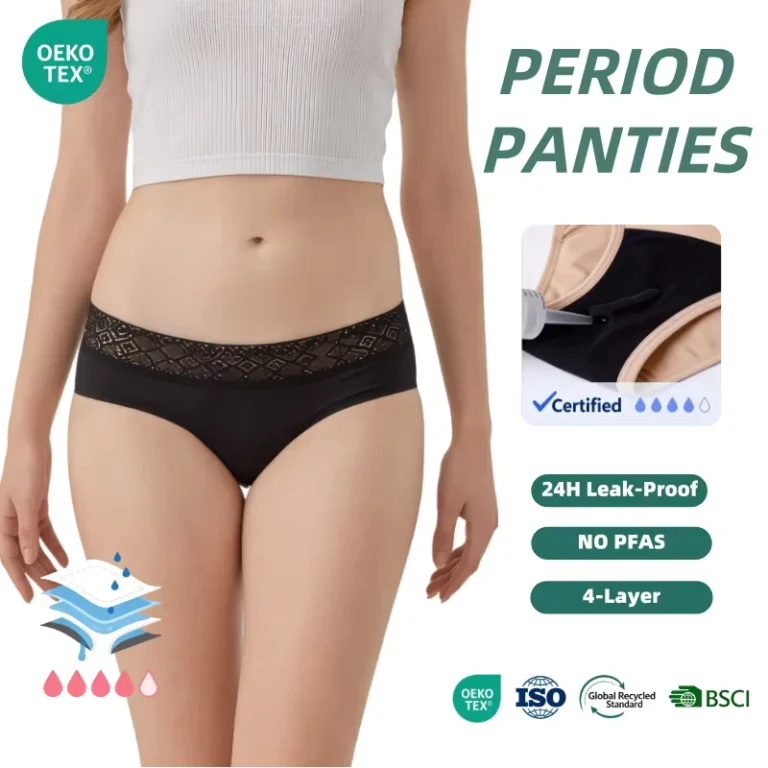 Sexy-Lace-Plus-Size-Women-Period-Panties-Leak-proof-4-layer-Menstrual-Underwear-Mid-Rise-High-Cut-Postpartum-Panty
