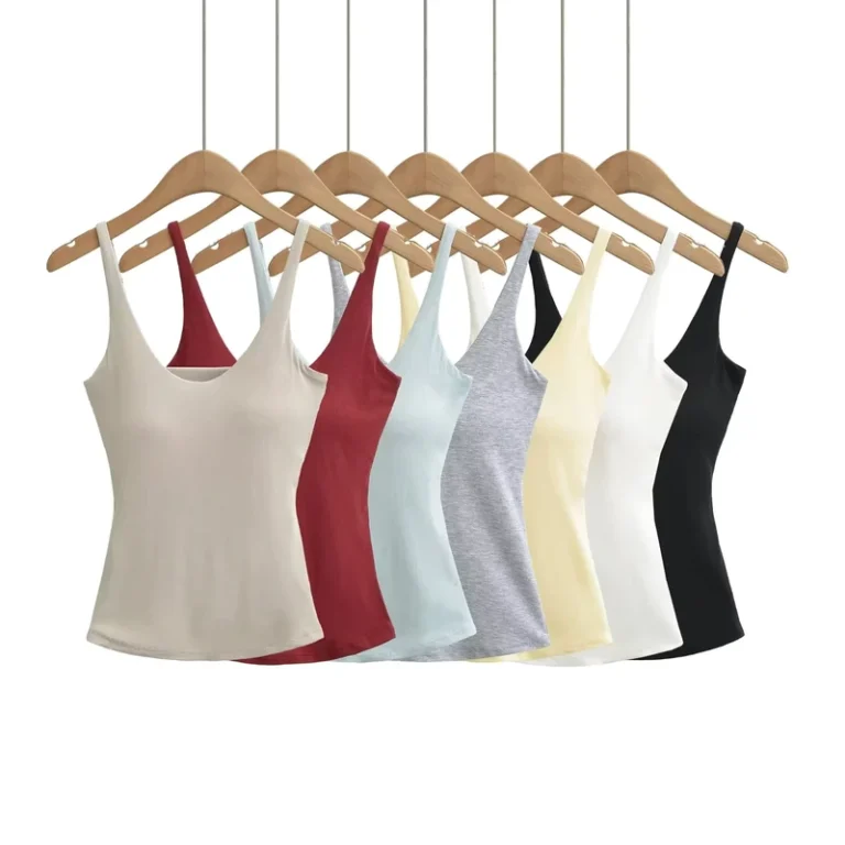 Sexy-Lightweight-Padded-Camisole-for-Women-Spring-Slim-Fit-Tank-Top-Multi-color-Quick-Dry-Four-Way-Stretch