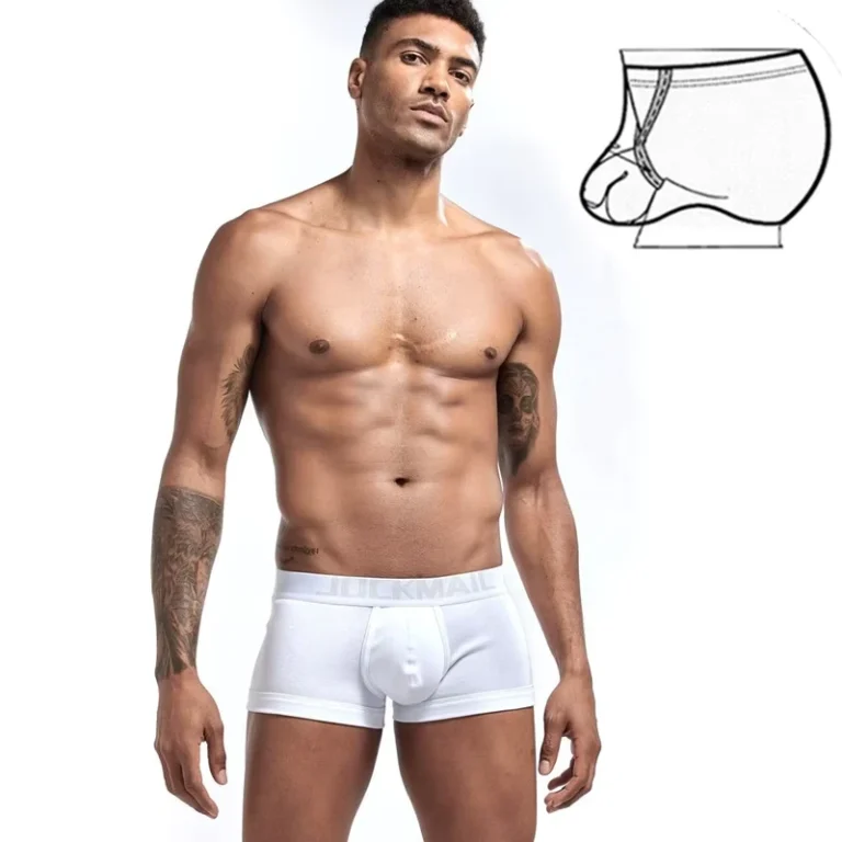 Sexy-Low-Rise-Mens-Underwear-Cotton-Boxer-Briefs-Spermlock-Ring-Adjustable-Breathable-Knitted-Adult