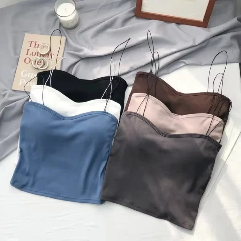 Sexy-Thin-Breathable-Chest-Pad-Wearing-Comfortable-Underwear-Thin-Strap-Beautiful-Back-Camisole-Tube-Top-Women-Sling-Tank-Top