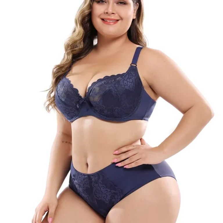 Sexy-Thong-Lace-Push-up-Bra-Set-Lingerie-Women-Underwear-Sets-Intimates-Embroidered-Floral-Black-White-Big-Size-Bra-Brief-Sets