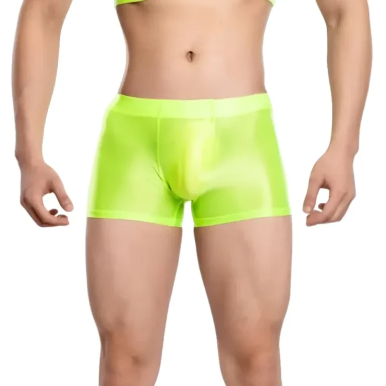 Shiny-Silky-Transparent-Mens-Glossy-Boxer-Briefs-Swim-Trunks-Underwear-Underpants-Underwear-Pool-Party-Beach-Wear-Pant-Boxer