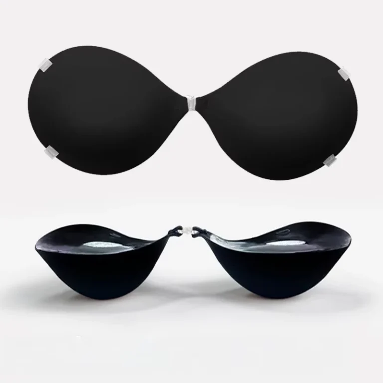 Silicone-Adhesive-Bra-with-Thickened-Front-Buckle-Strapless-Push-Up-Comfortable-Everyday-Bra-for-Small-Breasts-for-Girls