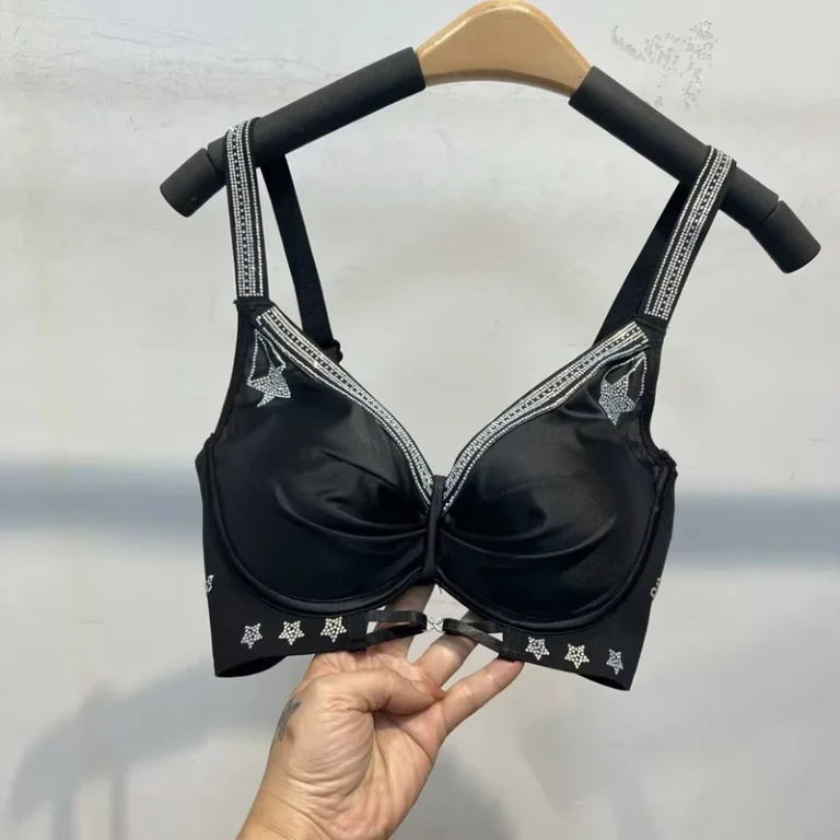 Small-Chest-Push-up-Sexy-Rhinestone-Bra-Luxury-Satin-Womens-Underwear-Without-Steel-Ring-Breathable-Comfortable-Factory
