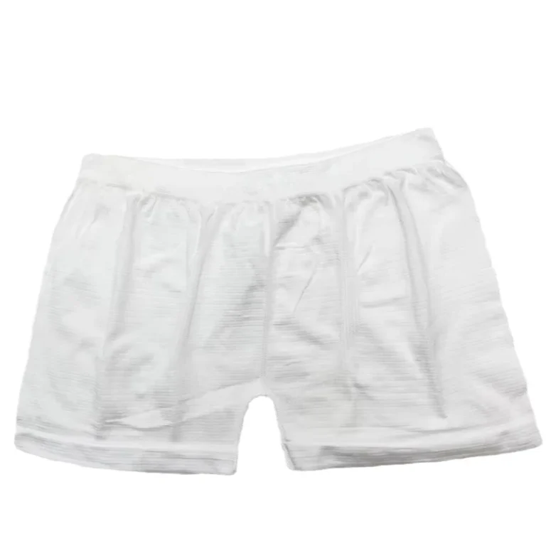 Soft-Breathable-White-Disposable-Men-Boxer-Shorts-Portable-Adult-Nylon-Shorts-for-Men