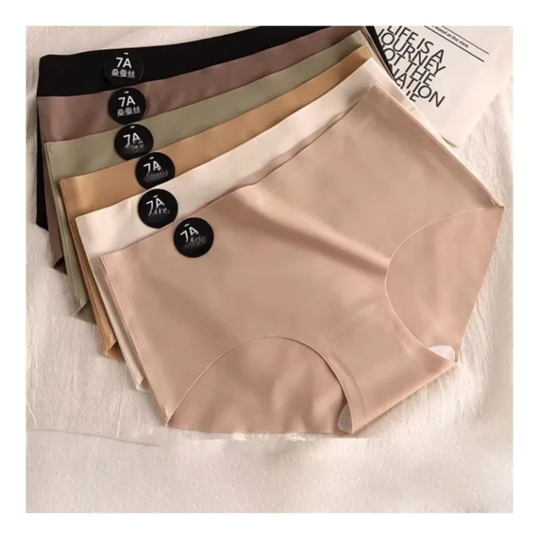 Soft-Comfortable-Mid-Rise-Girls-Ice-Silk-Triangle-Panties-Skin-Friendly-Anti-Bacterial-Simple-WomenS-Seamless-Underwear