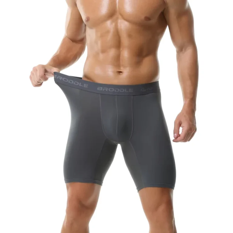 Soft-Comfortable-Solid-Color-Mens-Boxers-Underwear-Mens-Pouch-Boxer-Briefs-Long-Boxer-Briefs-for-Men