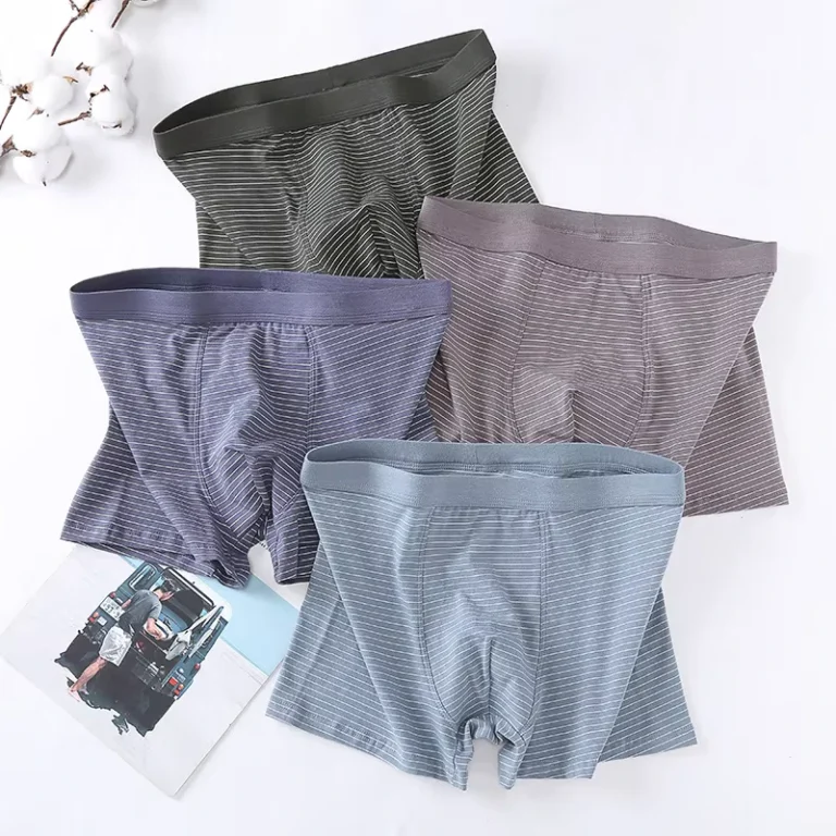 Solid-Plus-Size-Men-Boxers-Briefs-Shorts-Moisture-Wicking-Underwear-Stretch-Breathable-Cotton-Boxers-For-Men