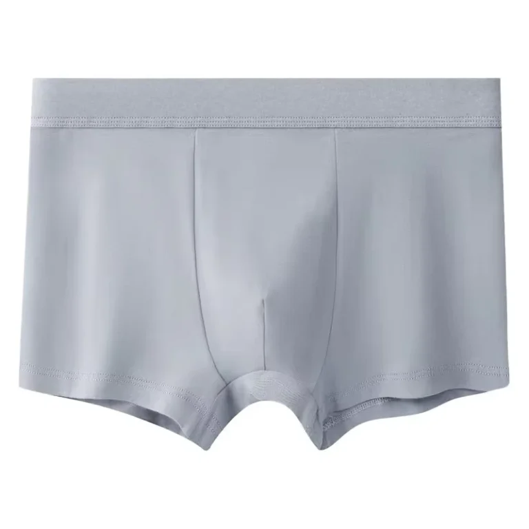 Spot-New-Products-Boxers-for-Grey-Fashion-Underpants-Cotton-Mens-Boxer-Brief-Solid-Color-Simple-Blank-Male-Casual-Underwear