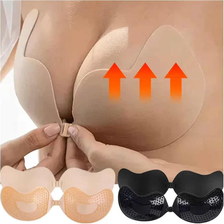 Sticky-Bra-Adhesive-Push-up-Invisible-Strapless-Bras-for-Women-Reusable-with-Nipple-Covers-for-Backless-Dresses