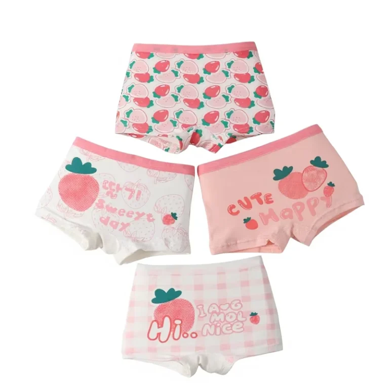 Sui-Nian-Spring-Summer-Thin-Style-Childrens-Boxer-Briefs-Pure-Cotton-Girls-Underwear-No-Pinching-Butt-for-38cm