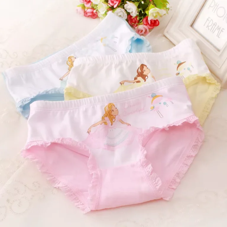 Summer-Childrens-Underwear-Girl-Cartoon-Princess-Cotton-Underwear-Baby-Pupils-School-Briefs