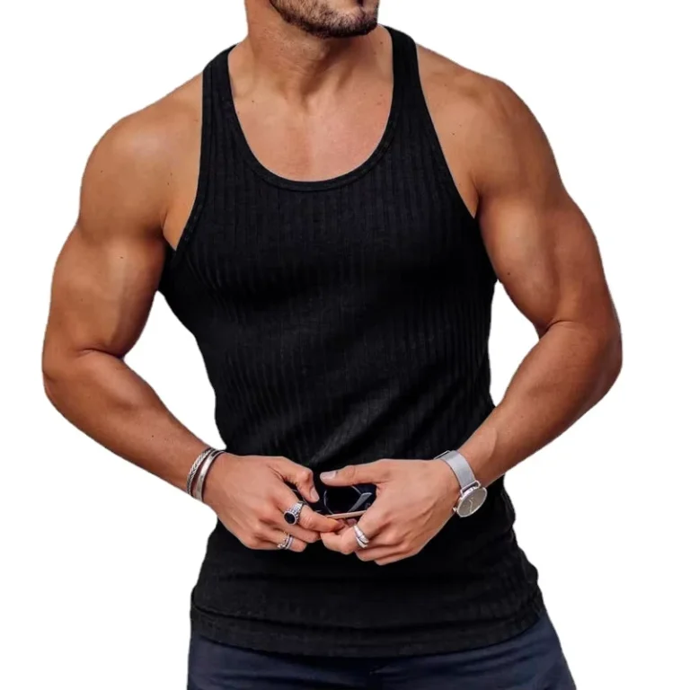 Summer-Men-Tank-Top-Knitted-100-Cotton-Loose-Fitness-Sports-Undershirt-Quick-Dry-Solid-Color-Breathable-Sleeveless