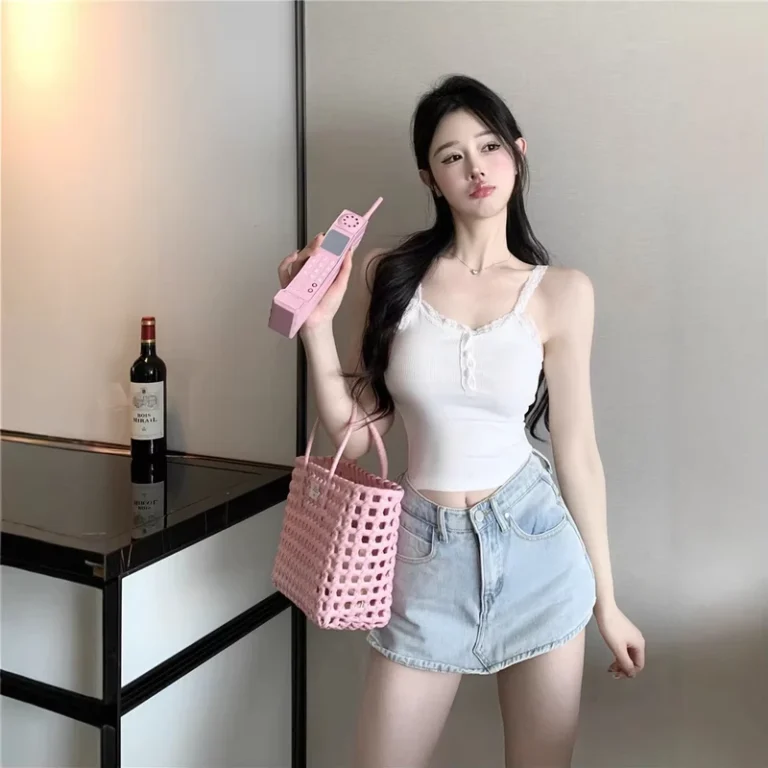 Summer-Sweet-Lace-Splicing-Camisole-Tank-Top-Women-Slimming-Niche-Inner-And-Outer-Wear-Tops