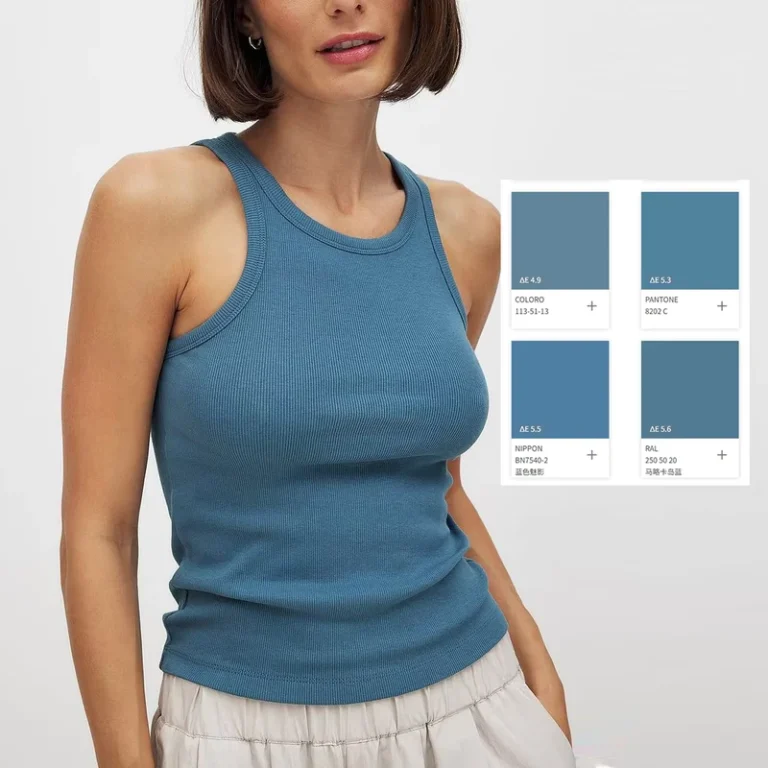 Super-Nice-Quality-Rib-Tank-Top-Standard-European-Size-100-High-end-Customization-Pantone-Colors-Singlets-for-Ladies