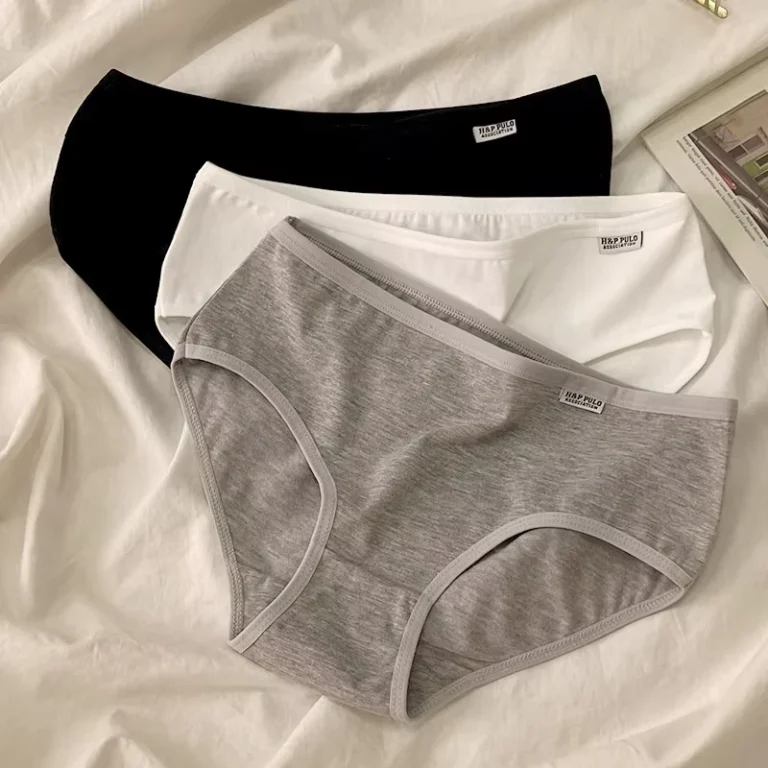 TJ-Ladies-Cotton-Soft-Panties-Solid-Colors-Girls-Briefs-Low-waist-Women-Underwear