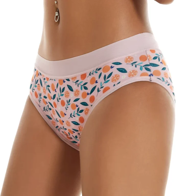 Teen-Girl-High-Absorbent-Leakproof-Eco-Friendly-Knitted-Mid-Rise-Menstrual-Underwear-4-Layer-XL-Hipster-Style-Solid-Cotton