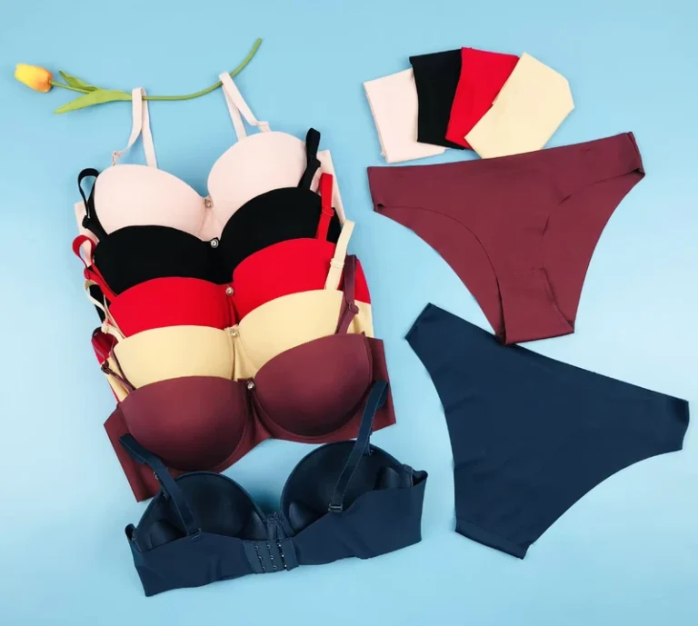 Thin-Sexy-Cup-Comfortable-Breathable-Women-Sports-Bra-Set