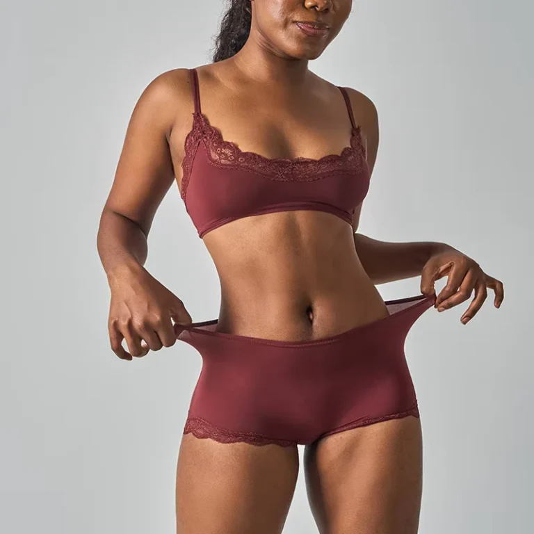 Ultra-thin-Breathable-Solid-Lace-No-sponge-Bra-Large-Bust-Look-Smaller-Panties-Womens-Sexy-Lingerie-Set