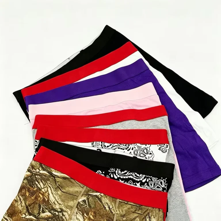 Unbranded-Mid-Rise-American-style-Hip-Hop-Fashion-Long-Base-Leggings-Boxer-Briefs-2-Pair-Pack-Mens-Fitness-Outdoor