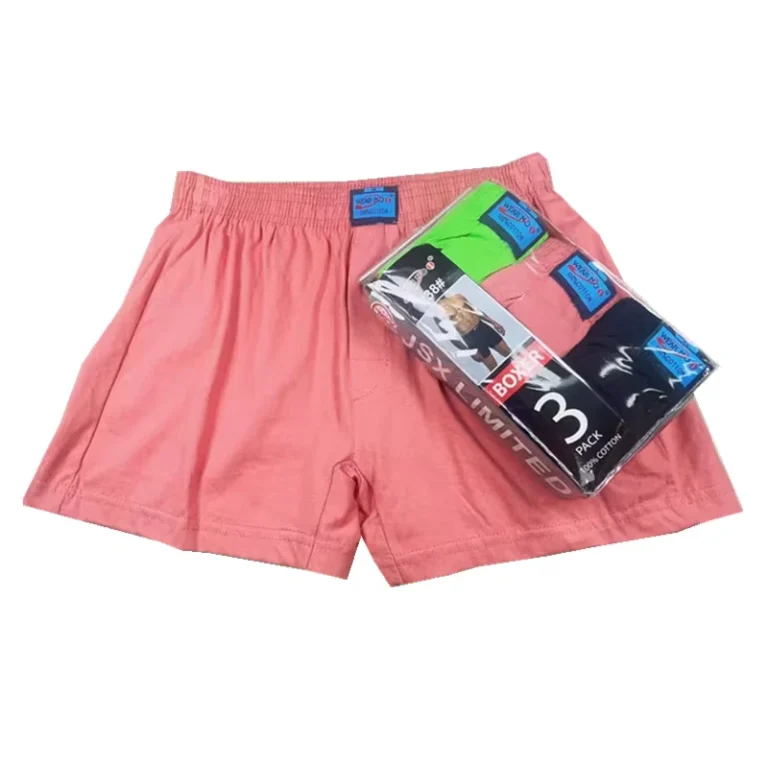 Underwear-Boxers-Mens-Briefs-Boxers-Solid-Three-Color-Pack-Home-Wearing-Pajama-Comfortable-Boxers-Underpants