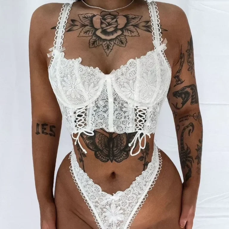 White-Lingerie-Lace-Bra-Brief-Sets-Sexy-Women-Lace-Underwear-Transparent-Lace-Lingerie