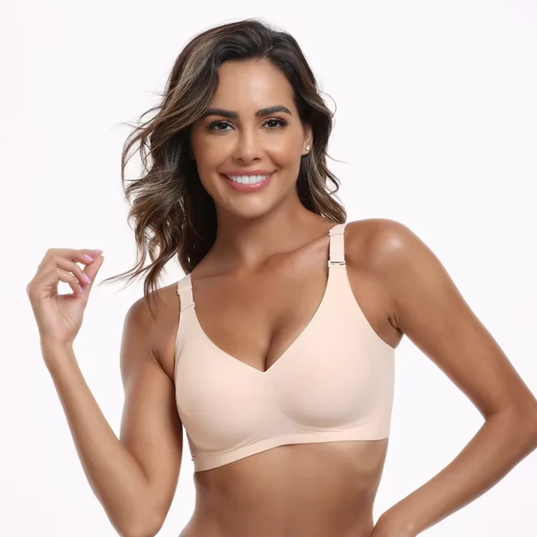 Wire-Free-Nylon-Spandex-Convertible-Straps-Seamless-Solid-Summer-Sports-Bra-Ice-Silk-Bra-3-4-Cup