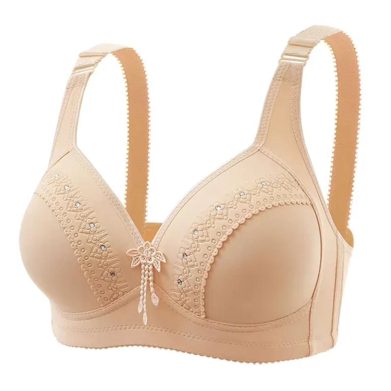 Women-Fashion-Bras-Wire-Free-Shinny-Size-Underwear-Lady-Soft-Cotton-Push-up-Bras