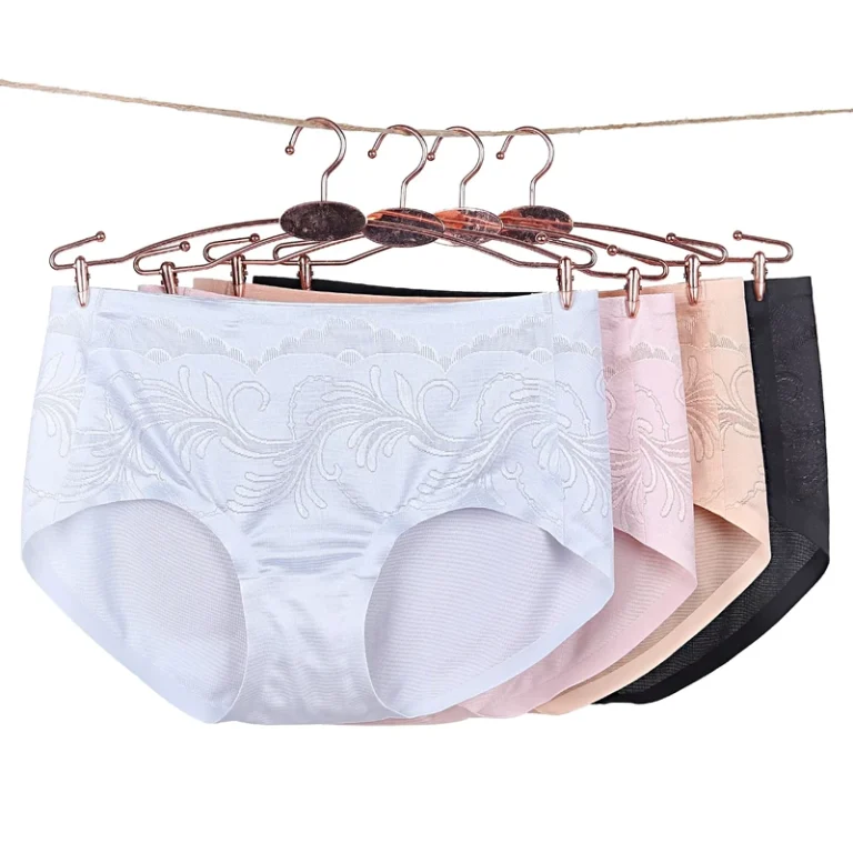 Women-Panties-Cotton-Seamless-Womens-Silk-Panties-Comfortable-Jacquard-Brief-Other-Womens-Underwear