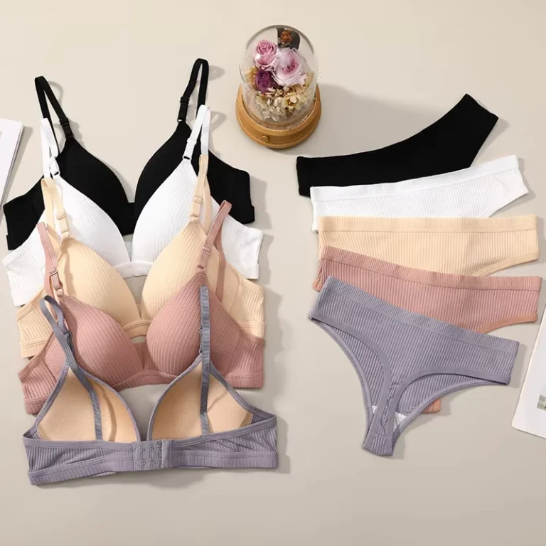 Women-Pure-Cotton-Thong-Panties-With-Bra-Set-Women-Bra-With-Panty-Set-Cotton