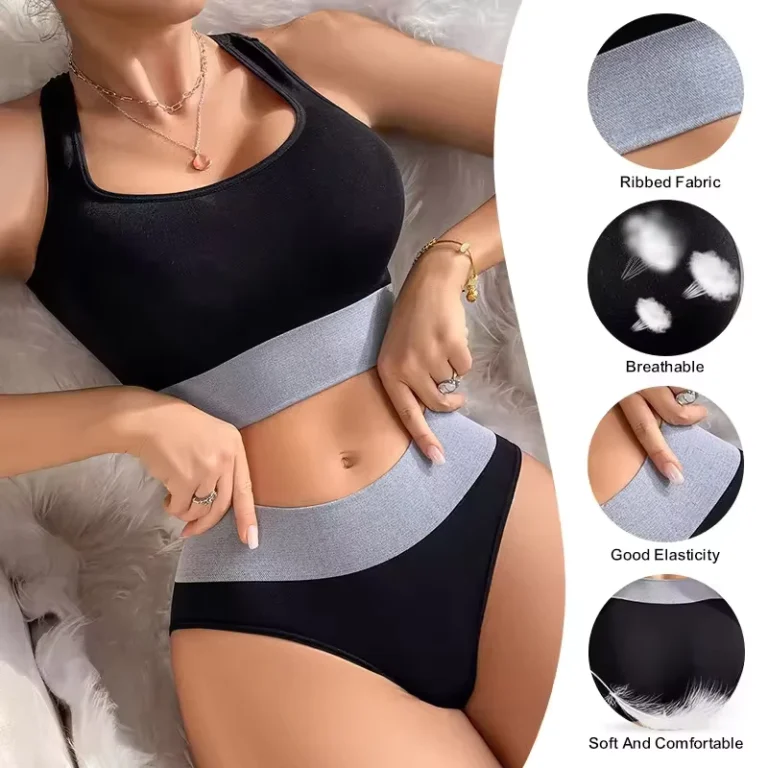 Women-Sexy-Bra-and-Panties-Custom-Logo-Size-Comfy-High-Stretchy-Cotton-Bra-Set-Sports-Women-Bra-Panty-2-Pieces-Sets