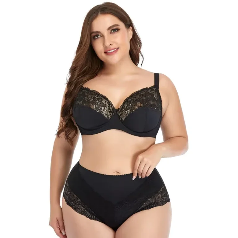 Women-Ultra-Thin-Comfortable-and-Breathable-Plus-Size-Bra-and-Panty-Sets-up-to-115E-Cup-Large-Size-Underwear