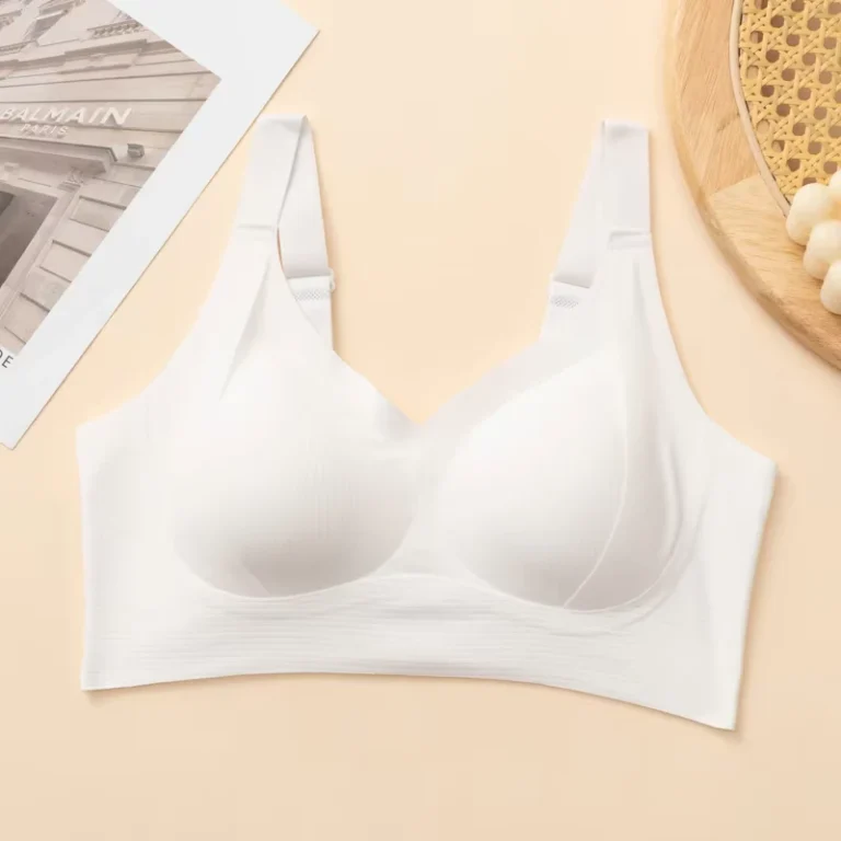 Women-Underwear-Plus-Size-Bra-Gathered-Support-Full-Cup-Wireless-Comfortable-Vest-Tops