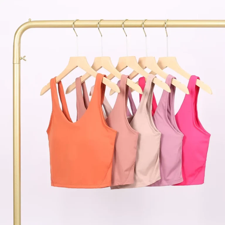 Women-Yoga-Crop-Top-with-Built-in-Bra-Nude-Feel-Buttery-Soft-Camisole-Tank-Top-High-Impact-Sports-Bra-for-Fitness-Gym-Wear
