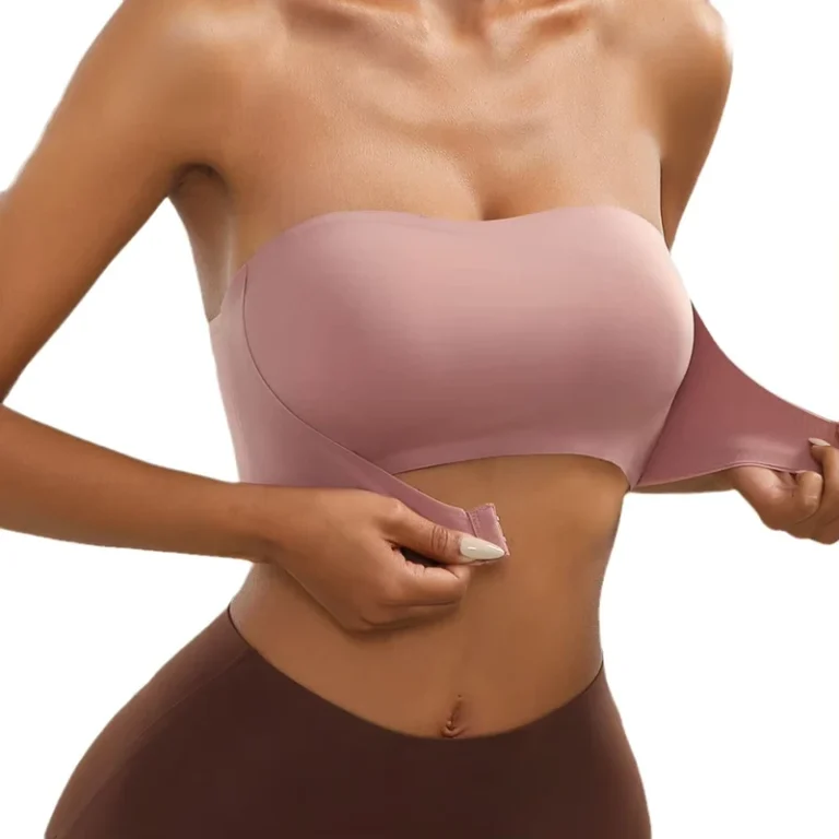 Womens-Bandeau-Top-Wireless-Bras-Front-Closure-Buckle-Wireless-Bra-Strapless-Tube-Seamless-Bra-Ready-Stock