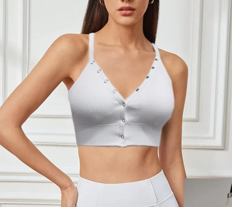 Womens-Casual-Layering-Camisole-Ribbed-Button-Front-Built-in-Bra-Fixed-Pad-Sleeveless-Tank-Top-for-Home-Street