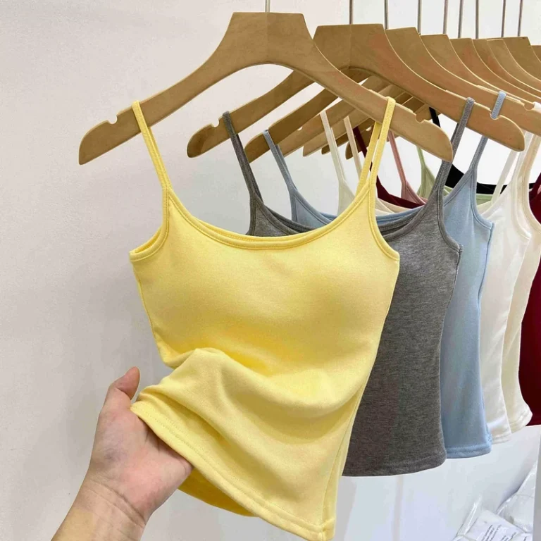 Womens-Custom-Sexy-Slim-Fit-Crop-Top-Solid-Color-Ribbed-Knitted-Camisole-Casual-Short-Length-Tank-Top-Spaghetti-Strap-Top