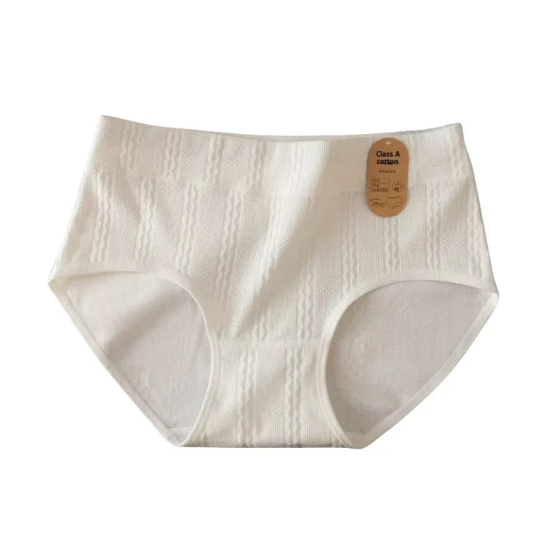 Womens-Girls-Mid-Rise-Boyshort-Antibacterial-Cotton-Briefs-Class-Baby-Cotton-Seamless-Polylactic-Acid-Crotch-Pure