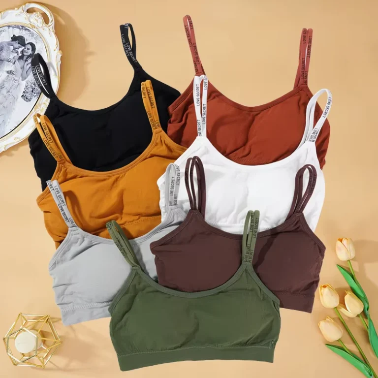 Womens-High-End-U-Back-Bralette-Comfortable-Seamless-Nylon-for-Wash-Crop-Top-Skin-Friendly-Knit-Removable-Pads-Camisoles