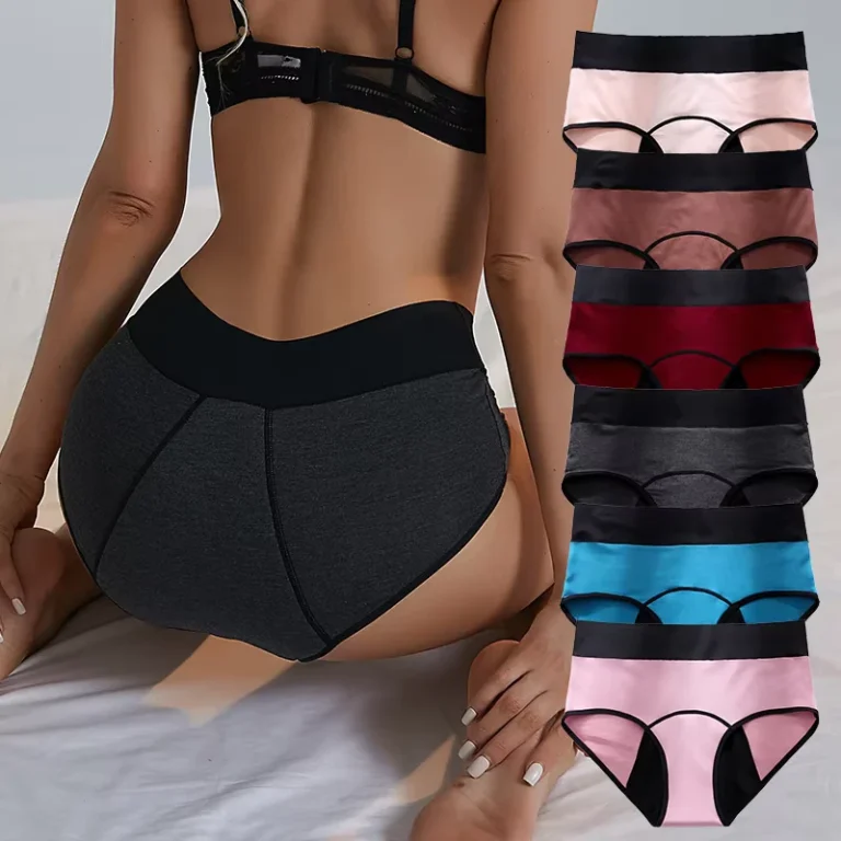 Womens-High-Waisted-Butt-Lift-Panties-V-Waist-Body-Shaping-Underwear-Viscose-Spandex-Comfortable-Ladies-Briefs-for-Daily-Wear