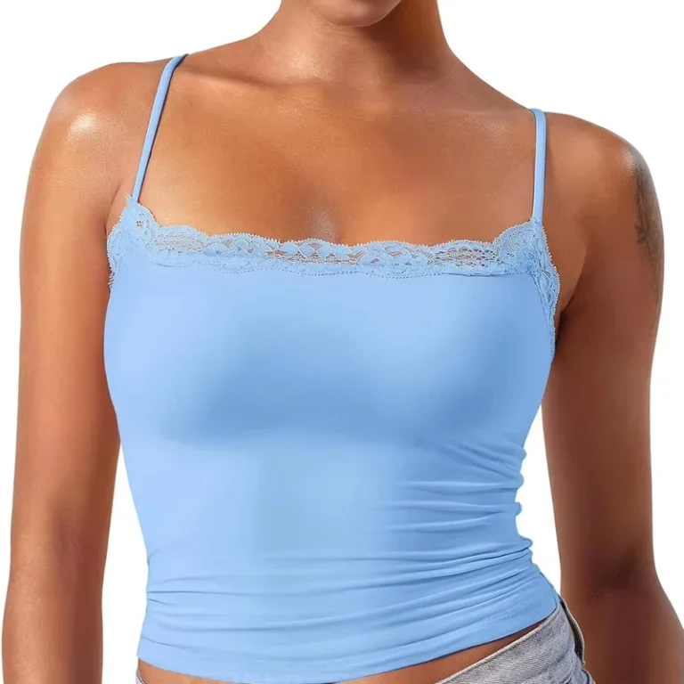 Womens-Lace-Camisole-Vest-Square-Neck-Sexy-Vest-Sleeveless-Camisole-Basic-Top