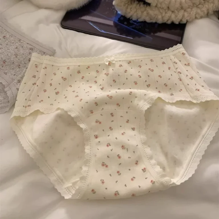 Womens-Panties-Cotton-Soft-Non-Constricting-Sweat-Absorbent-Breathable-Buttocks-Shape-Retention-Underwear