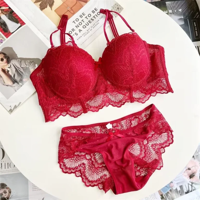 Womens-Sexy-Bra-Brief-Sets-Full-Cup-Bra-Panties-Lace-Decoration-Push-Up-Breathable-Features-Lady-Underwear