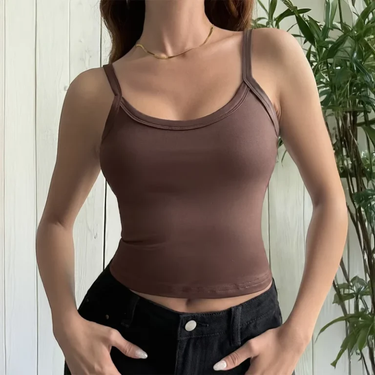 Womens-Spring-Summer-European-American-Y2K-Hot-Girl-Versatile-Solid-Color-Knitted-Short-Camisole-Tank-Top