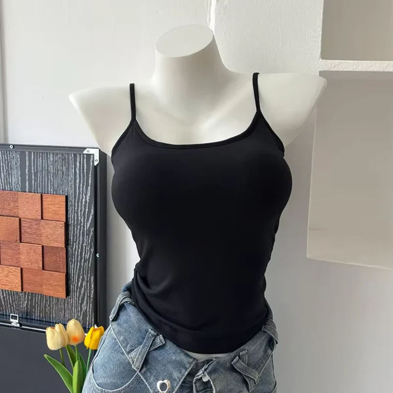 Womens-Summer-Breathable-Knitted-Camisole-Casual-Outer-Top-Big-Small-Size-Options-Featuring-Spice-Girl-Outer-Expansion-Belt